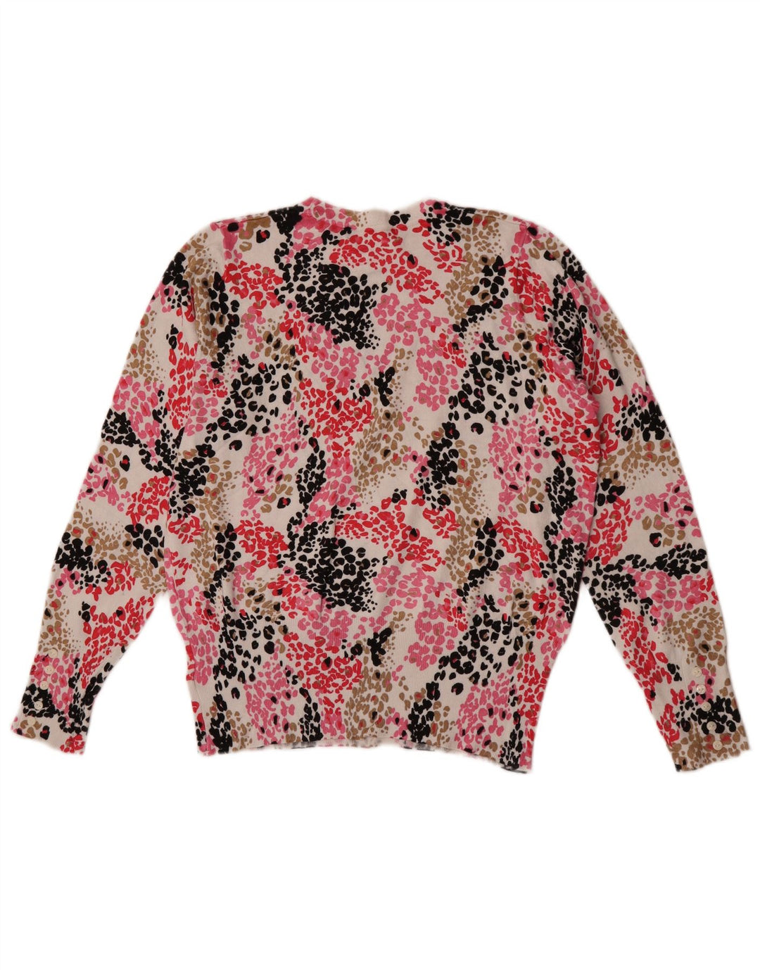 Marks & Spencer Damski sweter z okrągłym dekoltem, UK 14, duży, wielokolorowy