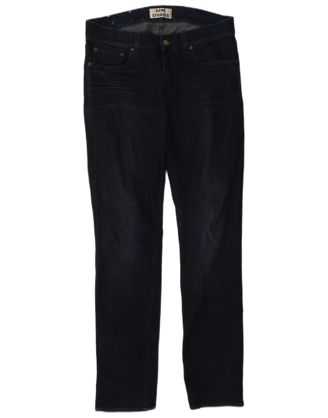 Męskie jeansy slim fit Acne Studios W30 L32 Granatowe, bawełniane
