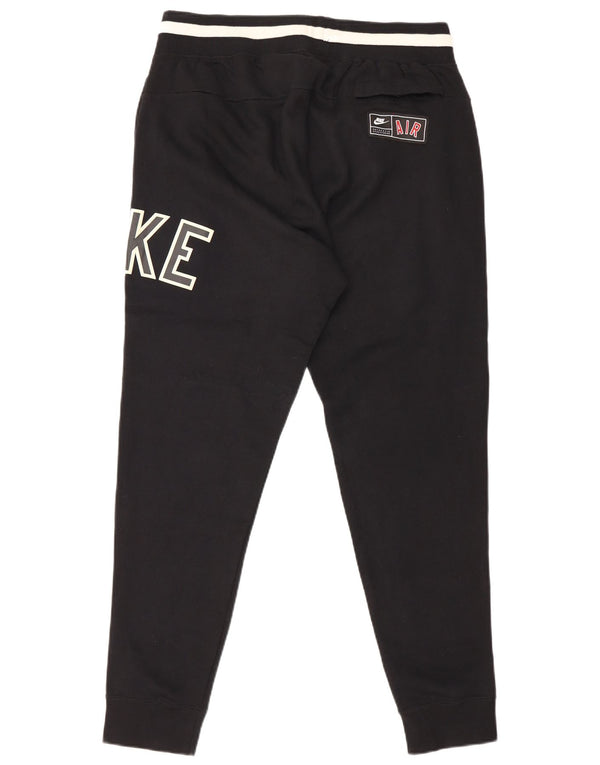 Męskie spodnie dresowe Nike Graphic Joggers XL, czarne, bawełniane z blokami kolorów