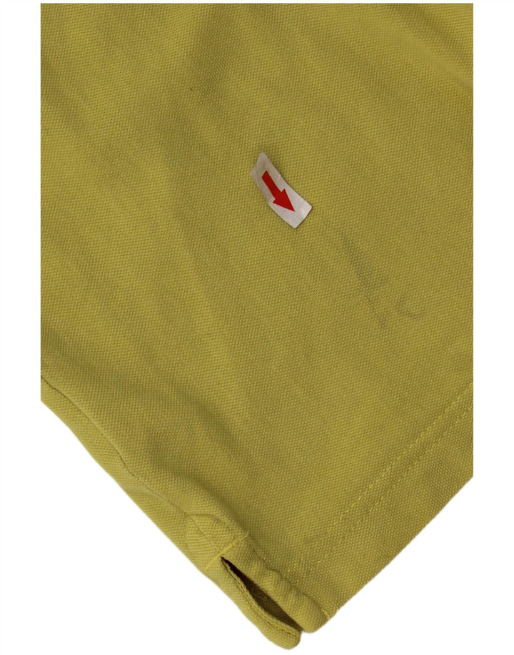 Męska koszulka polo KAPPA 6XL, żółta, bawełniana