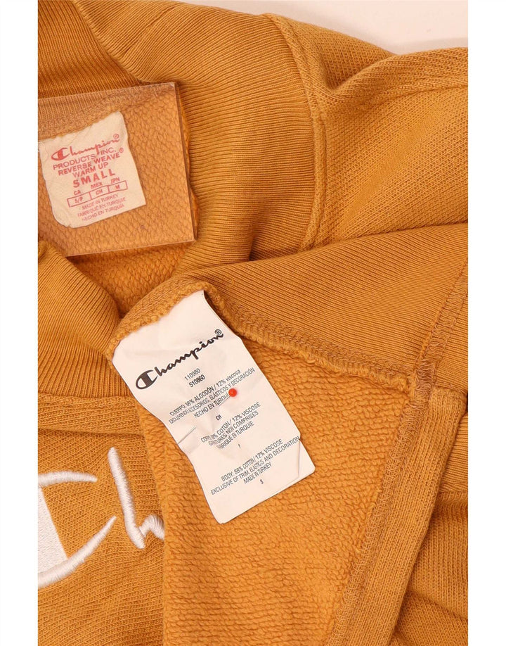 Damska bluza Champion Graphic Oversize Sweter UK 10 Small Yellow