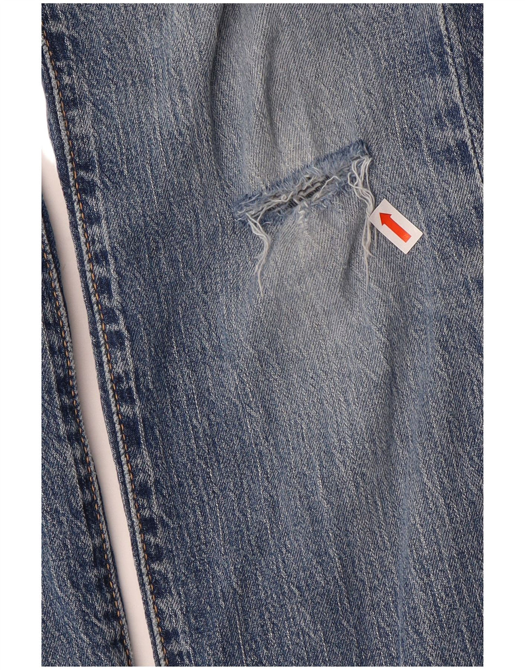 Męskie jeansy Levi's 511 w trudnej sytuacji W32 L32 Niebieska bawełna