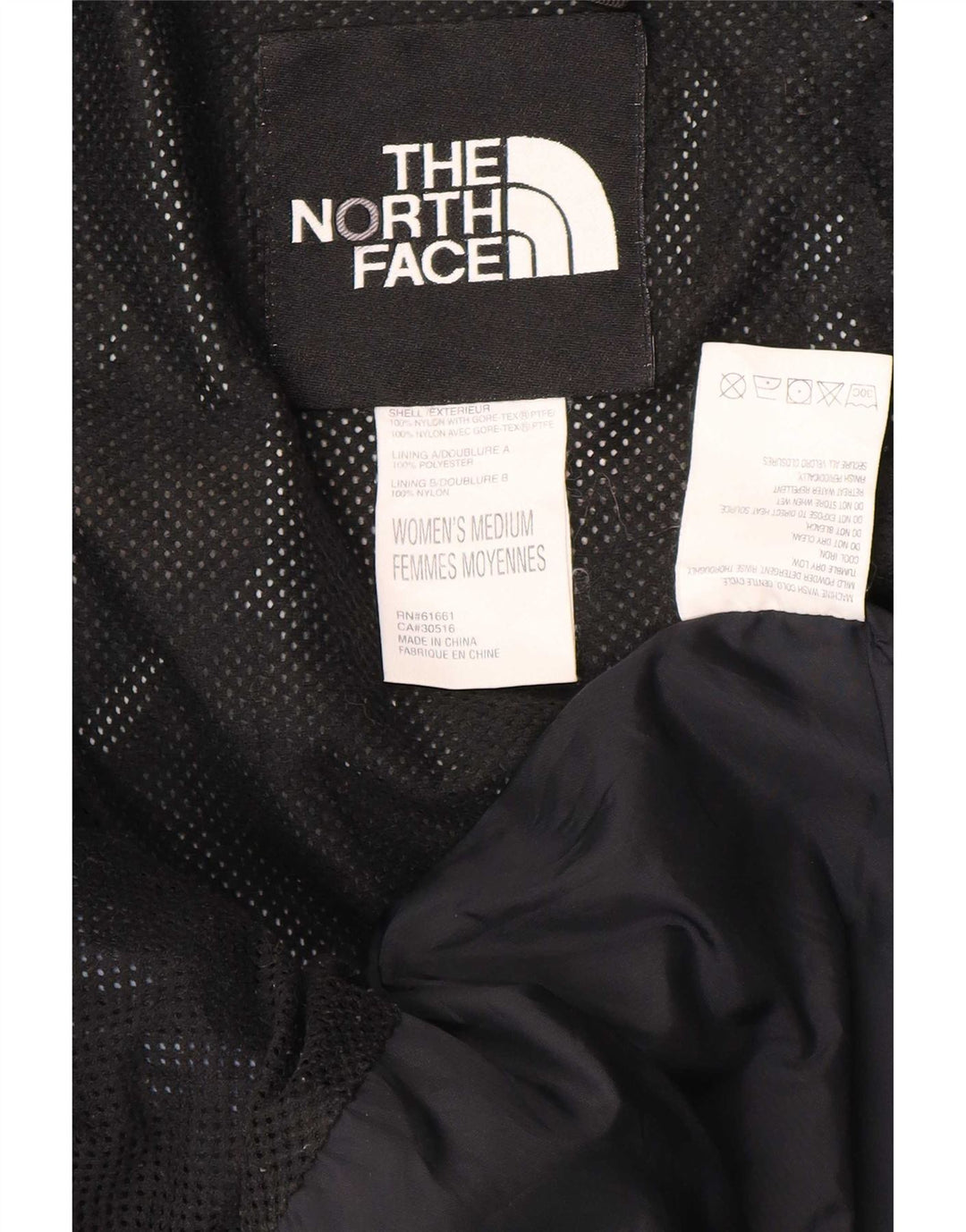 Damska kurtka przeciwdeszczowa z kapturem The North Face UK 14 w kolorze średniofioletowym
