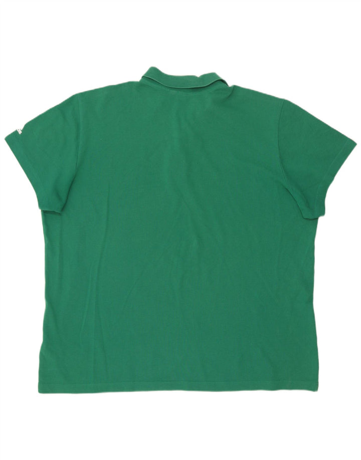 Męska koszulka polo Adidas 2XL w kolorze zielonym