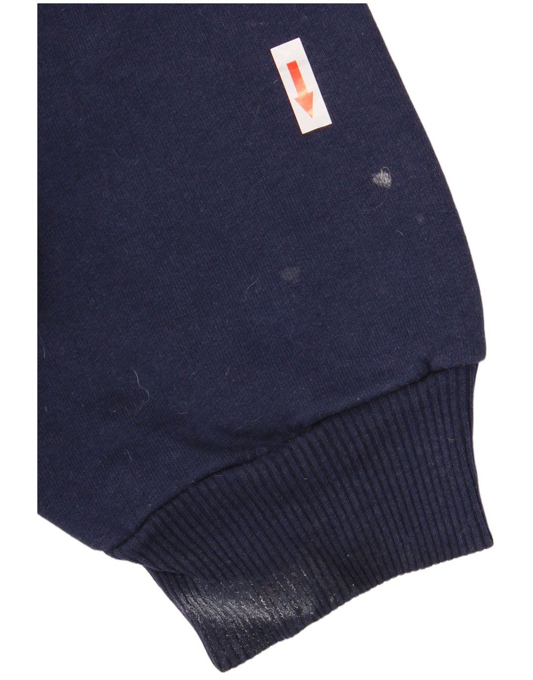 Męska bluza polo w stylu vintage, sweter XL, granatowy, poliester z blokami kolorów