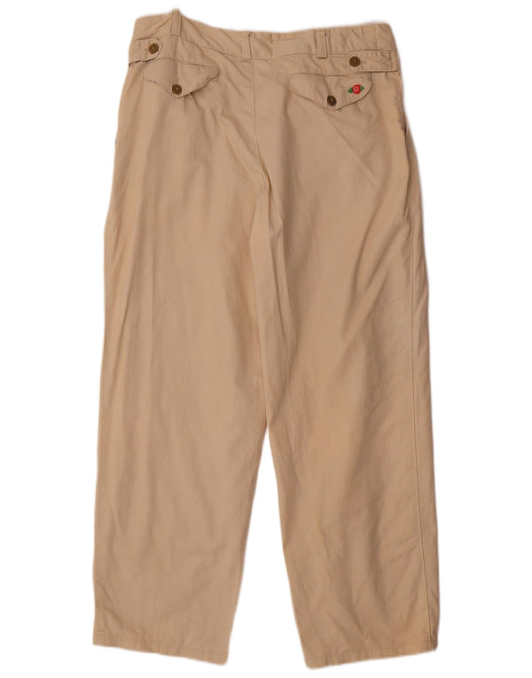 Vintage męskie spodnie Chino IT 50 Large W34 L26 beżowe