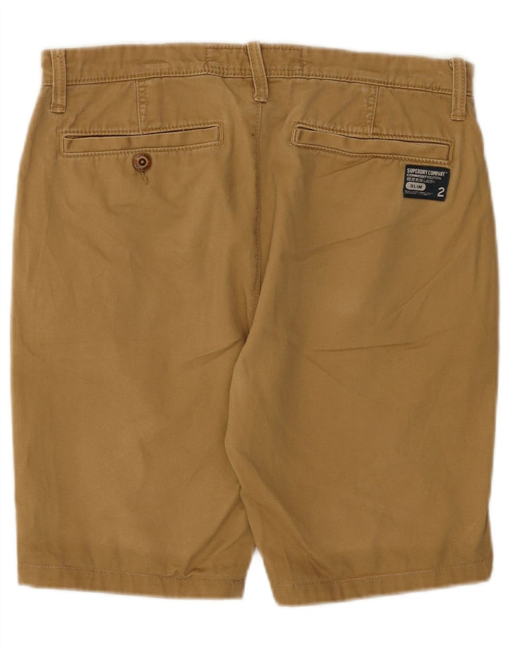 Męskie spodenki chino Superdry, średnie W32, beżowa bawełna