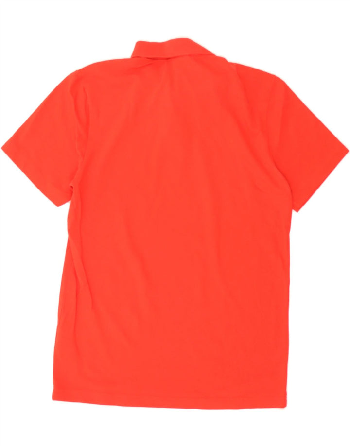 PUMA Mens Polo Shirt Medium Red Cotton Vintage Puma and Second-Hand Puma from Messina Hembry 