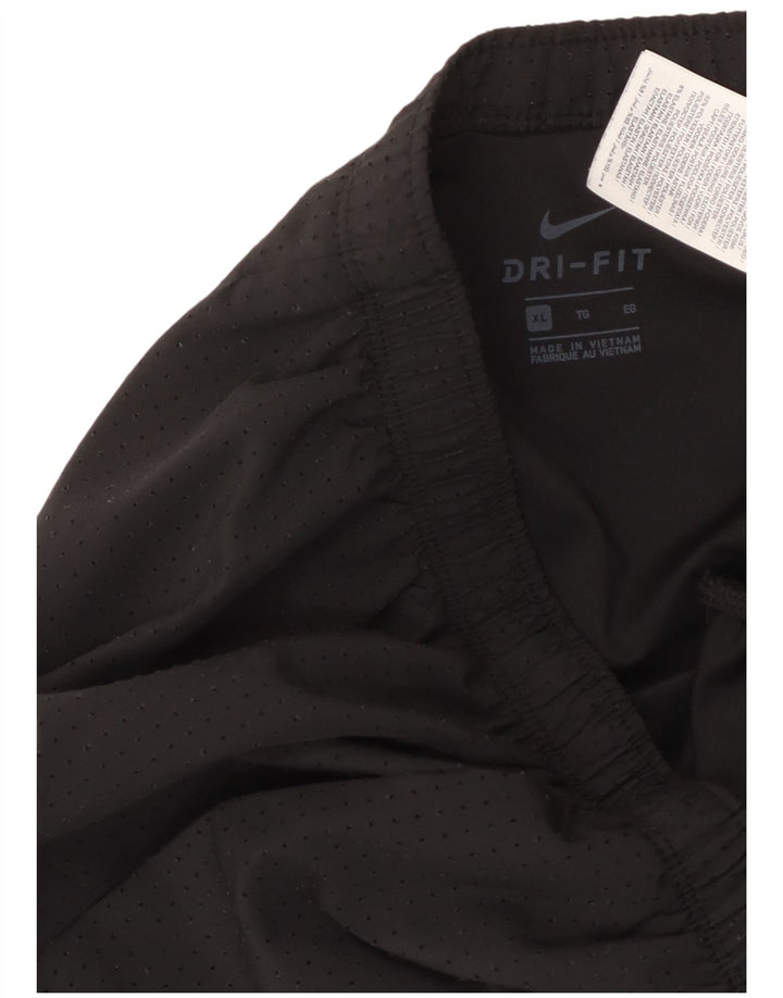 Męskie spodenki sportowe NIKE Dri Fit Graphic XL, czarny poliester