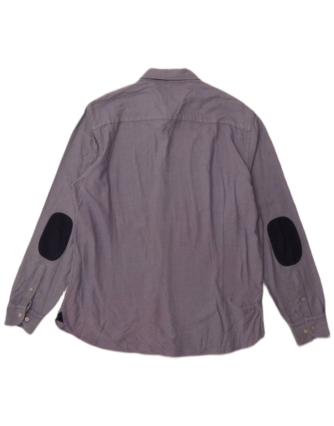 Koszula męska Massimo Dutti 2XL niebieska, bawełniana