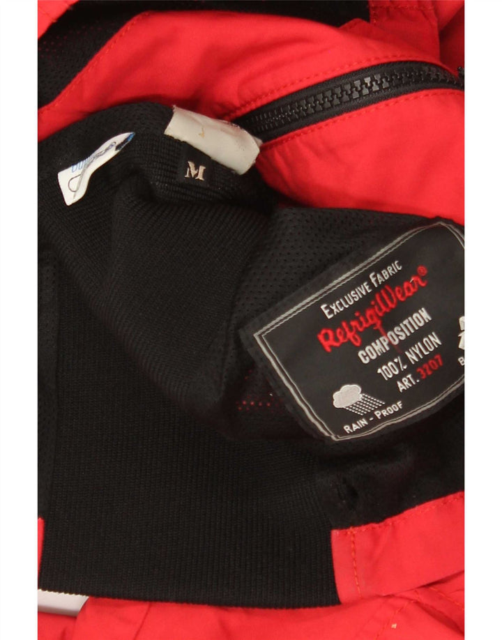 Męska kurtka bomberka Refrigiwear UK 38 Nylon w kolorze średniej czerwieni