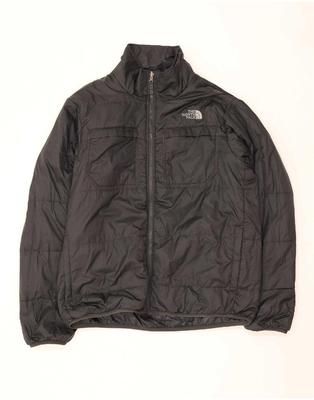 Dwustronna kurtka męska The North Face UK 40, duża, czarna, nylonowa