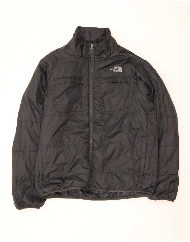 Dwustronna kurtka męska The North Face UK 40, duża, czarna, nylonowa