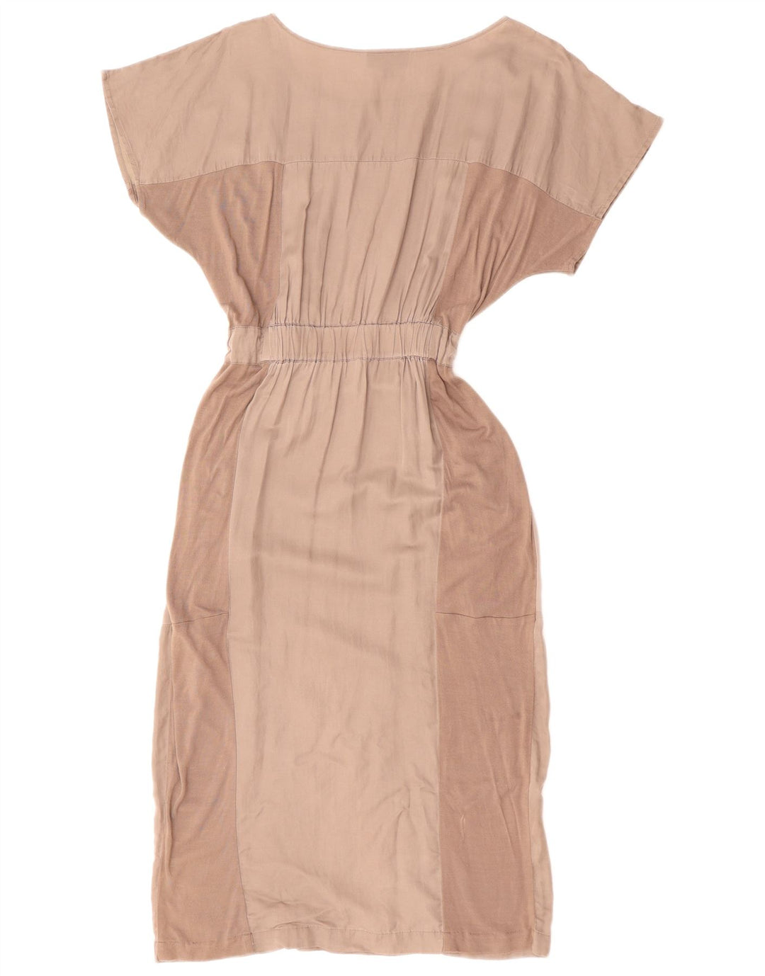 WAREHOUSE Damska sukienka maxi Batwing UK 12, bawełniana w kolorze średniej szarości