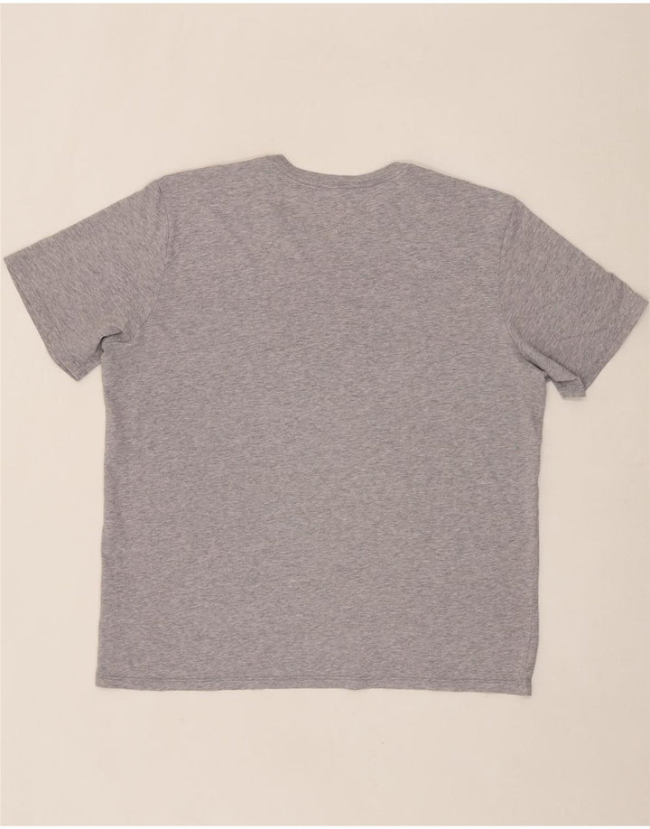 NIKE Mens Athletic Cut T-Shirt Top XL Grey Cotton Vintage Nike and Second-Hand Nike from Messina Hembry 