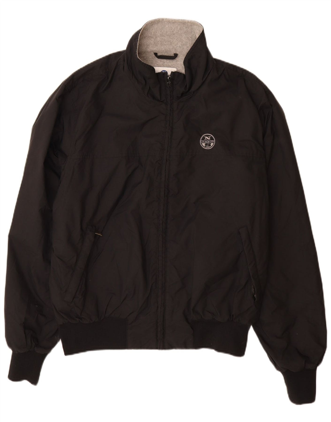 Męska kurtka bomberka North Sails UK 42 XL, czarna, poliamidowa
