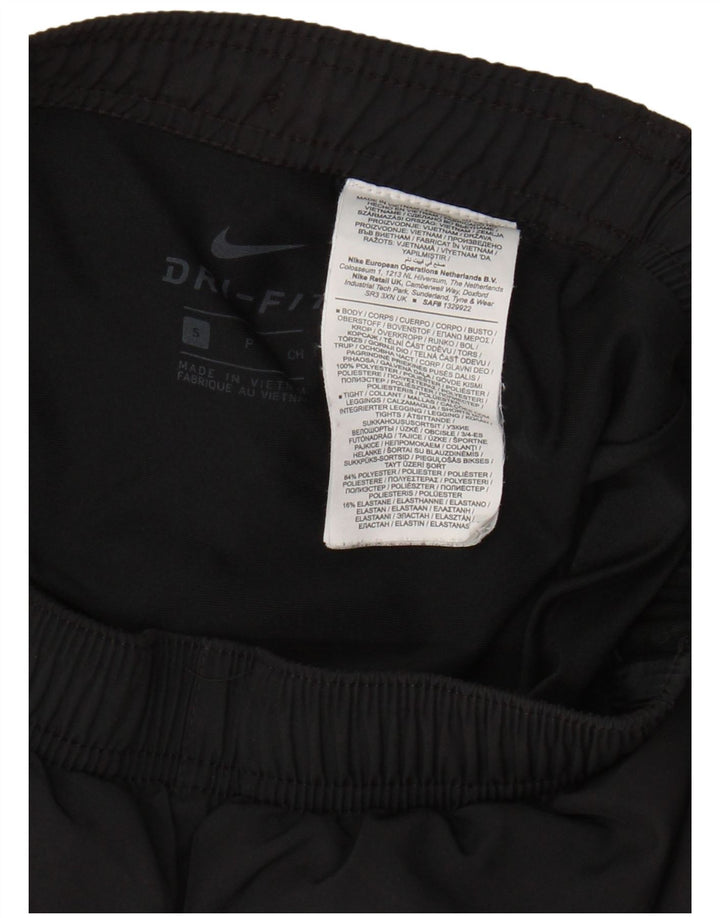Męskie spodenki sportowe NIKE Dri Fit, małe, czarne, poliestrowe