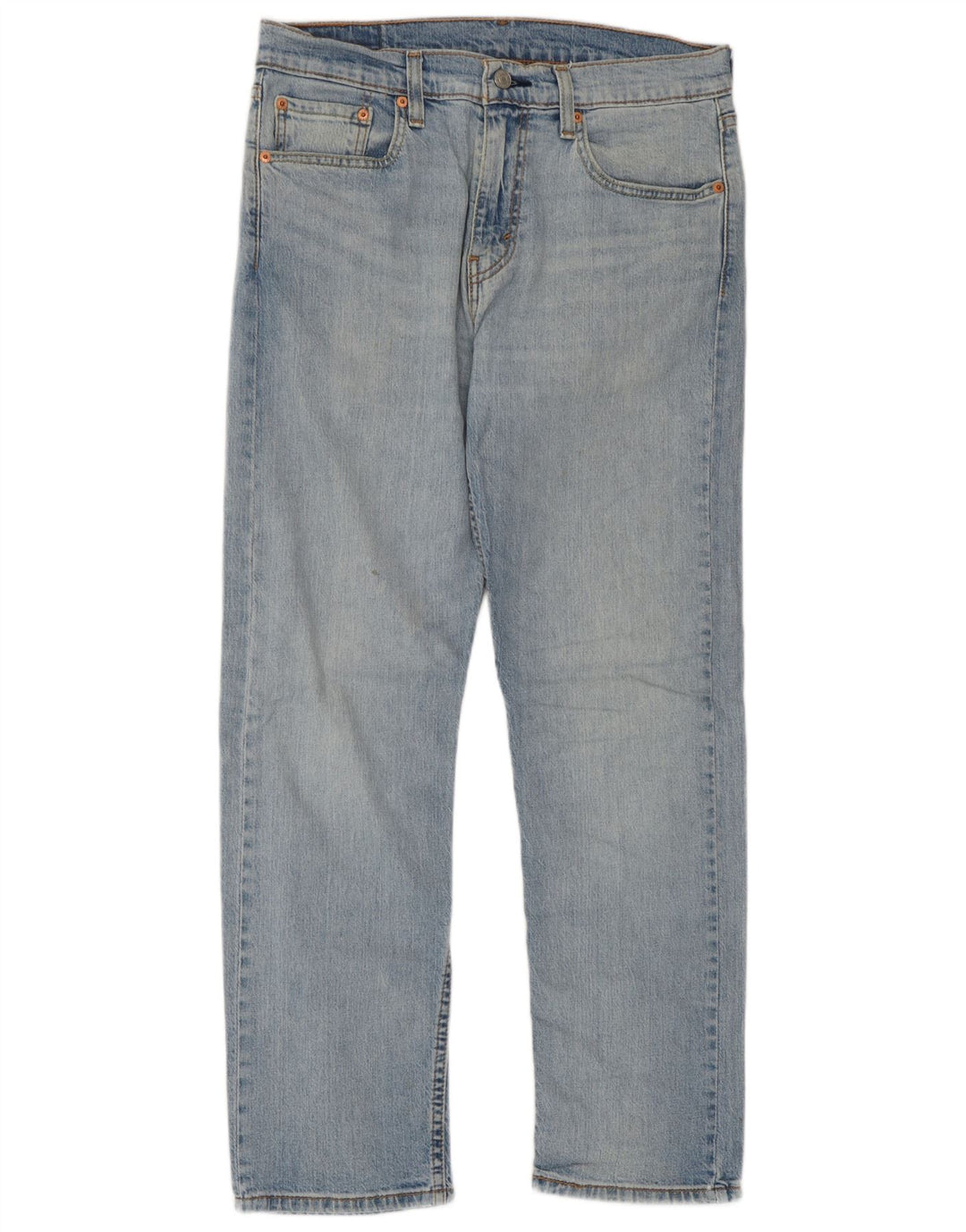 Damskie dżinsy Levi's 502 Straight W32 L27 Niebieskie bawełniane