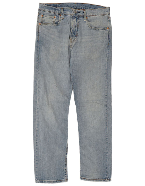Damskie dżinsy Levi's 502 Straight W32 L27 Niebieskie bawełniane