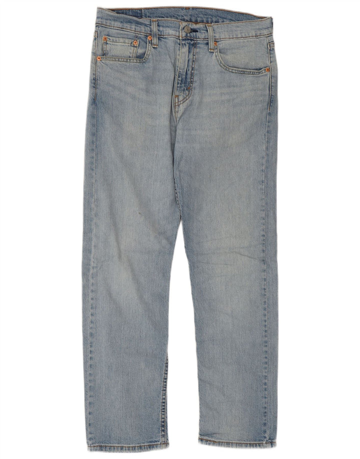 Damskie dżinsy Levi's 502 Straight W32 L27 Niebieskie bawełniane