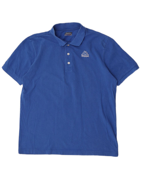 Męska koszulka polo Kappa XL niebieska