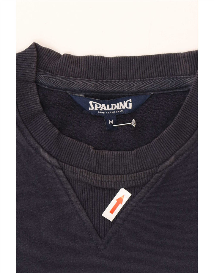 Męski sweter Spalding w kolorze średniego granatu