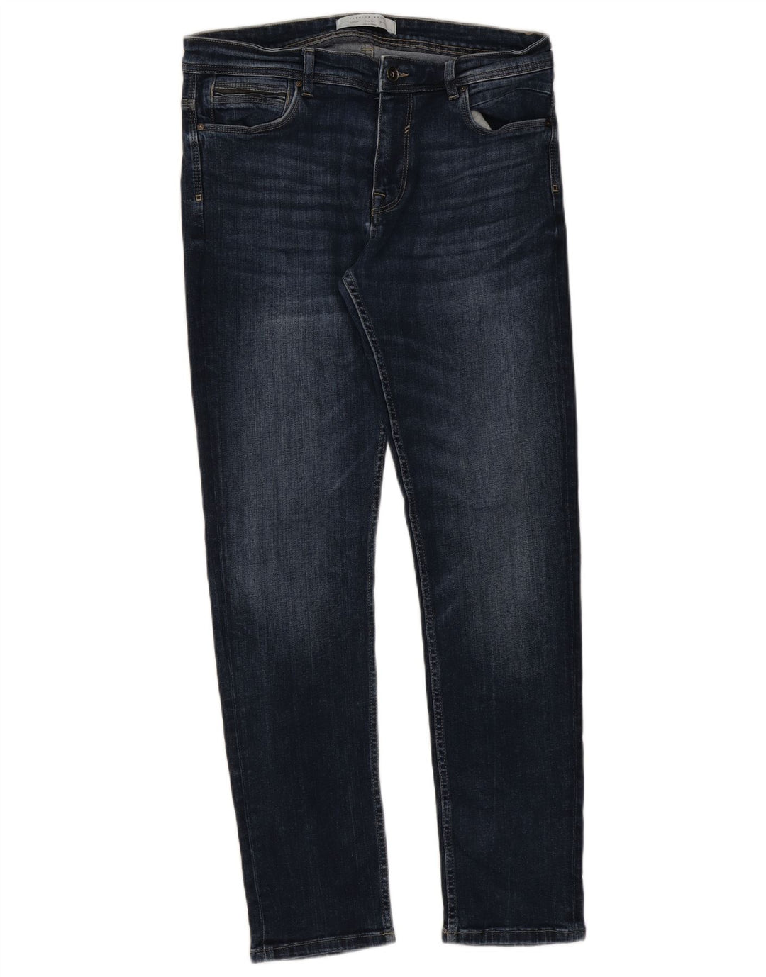 Męskie jeansy slim fit Zara EU 44 Large W34 L31 Blue