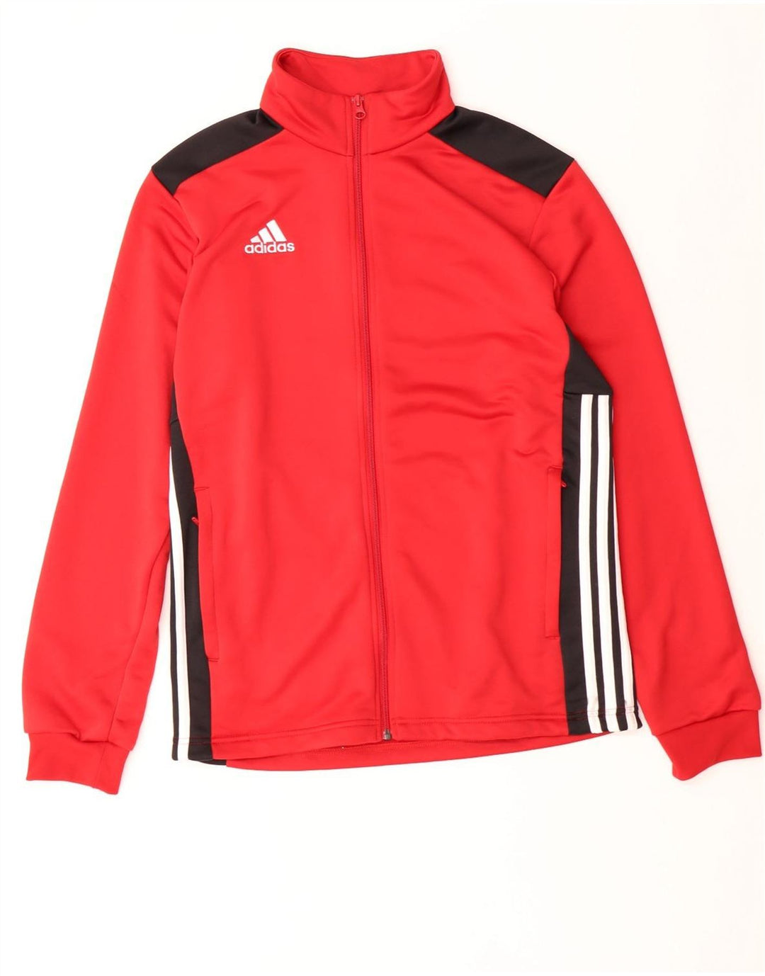 Adidas Męska bluza dresowa Top Jacket Medium Red Colorblock Poliester