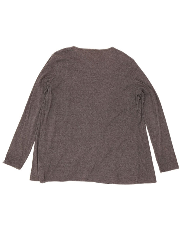 Sweter damski Marks & Spencer Longline Cardigan UK 14, średni szary