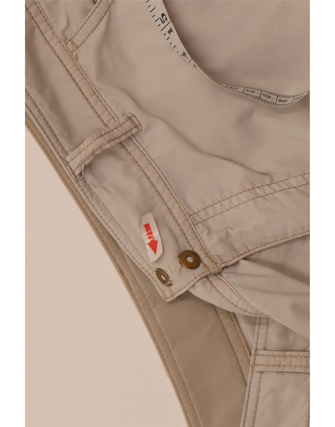 Damskie spodenki cargo Columbia US 8 Medium W30 złamanego białego nylonu