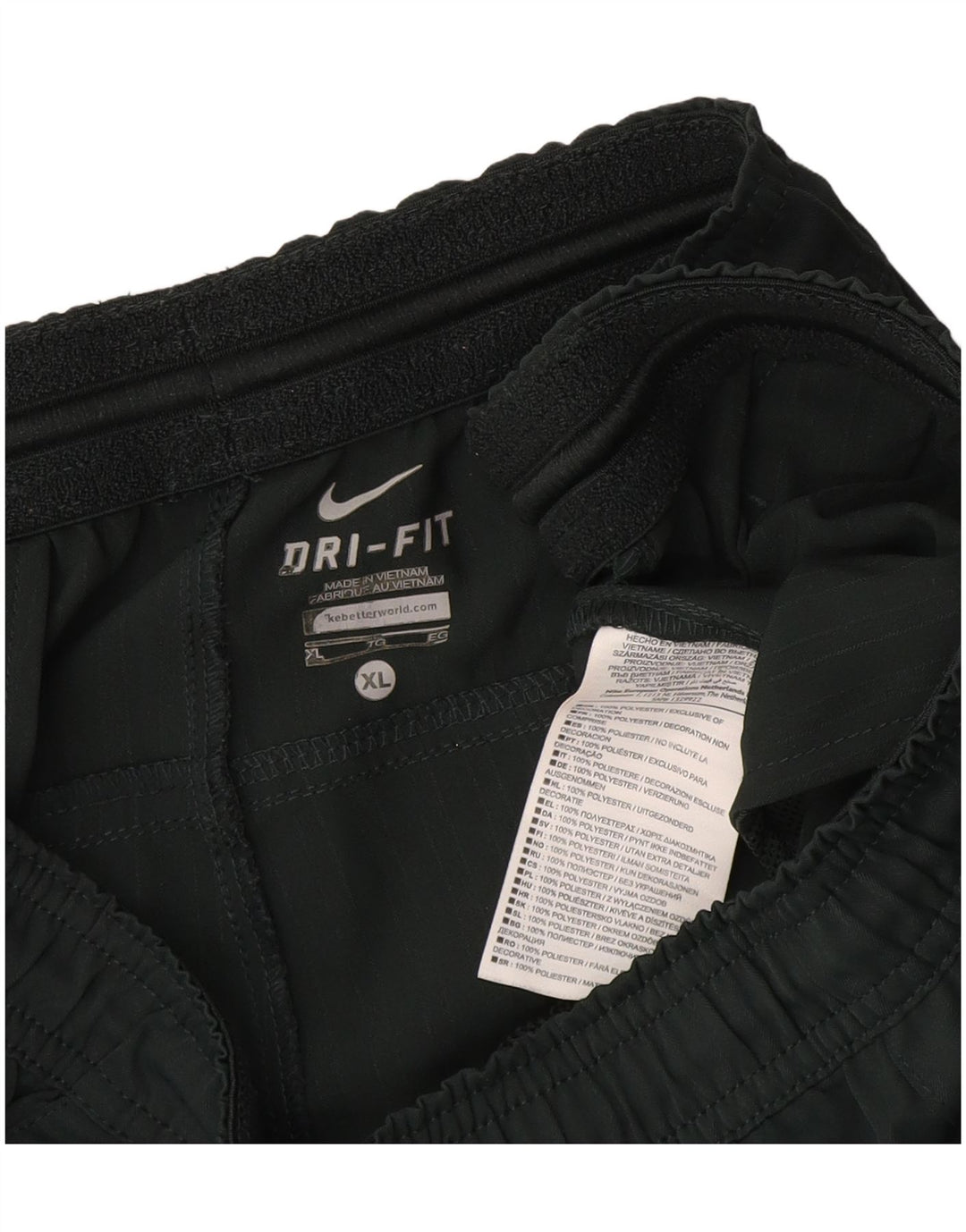 Męskie spodenki sportowe Nike XL, szary, kolorowy poliester