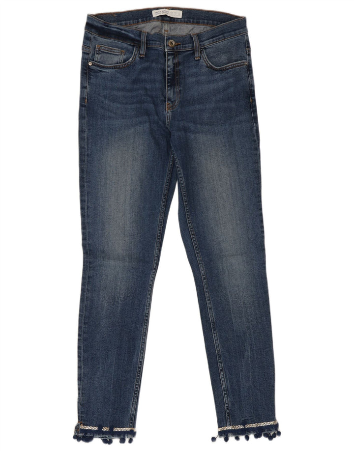 Dżinsy damskie Zara EU 38 Small W28 L27 Niebieskie bawełniane