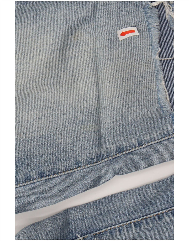 Damskie jeansy Jeggings MOSSIMO z wysokim stanem i wysokim stanem W28 L28 Niebieskie