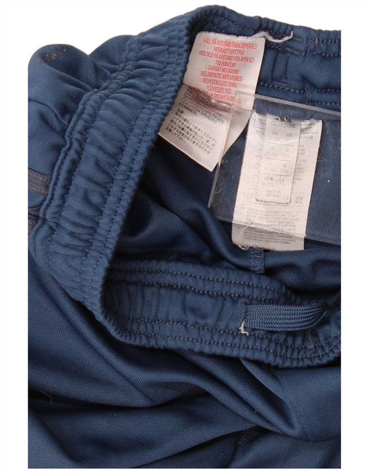 Chłopięce spodnie dresowe ADIDAS FC Bayern Monachium 15-16 lat Niebieskie