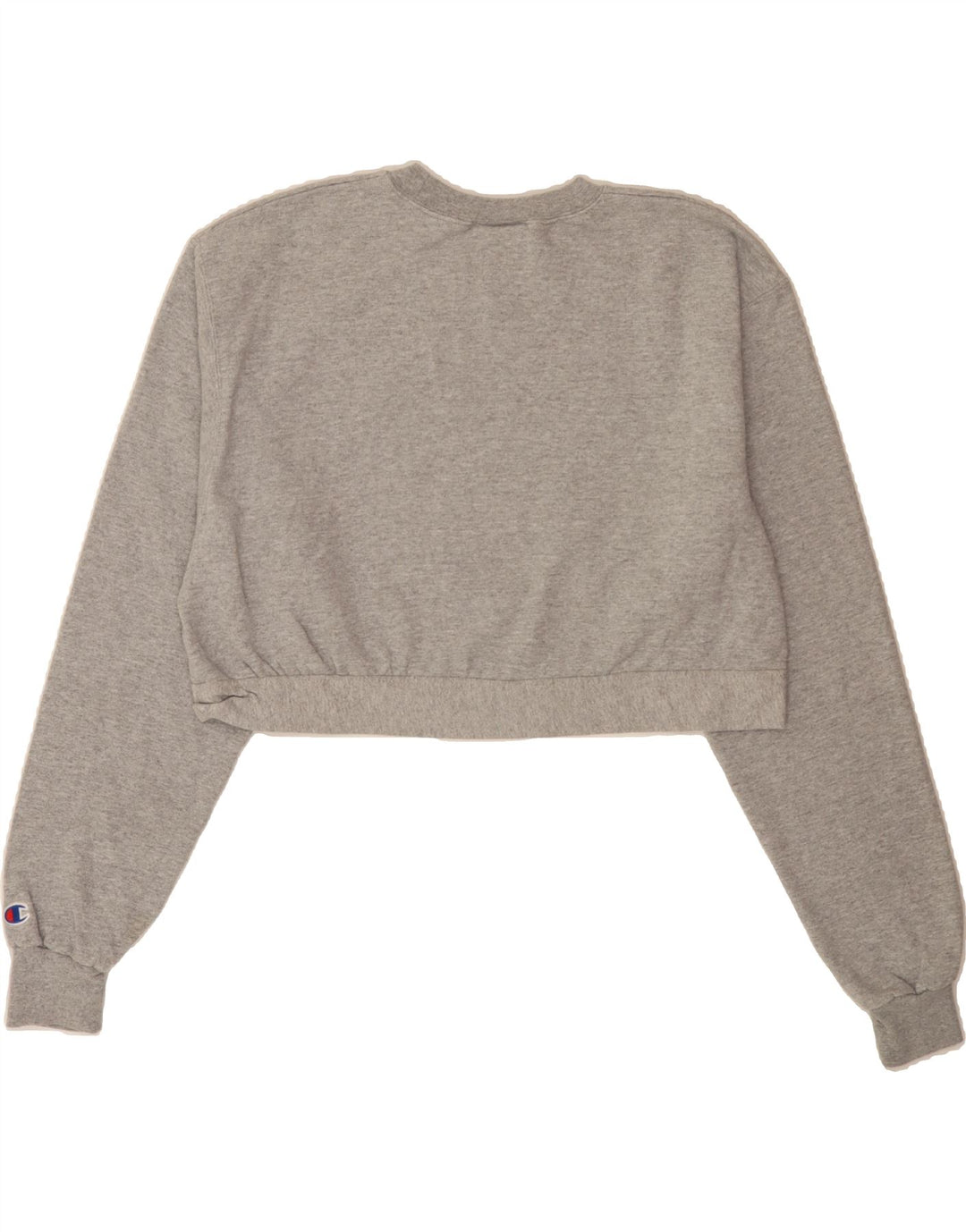 CHAMPION Womens Graphic Sweatshirt Jumper UK 16 Large Grey Vintage Champion and Second-Hand Champion from Messina Hembry 