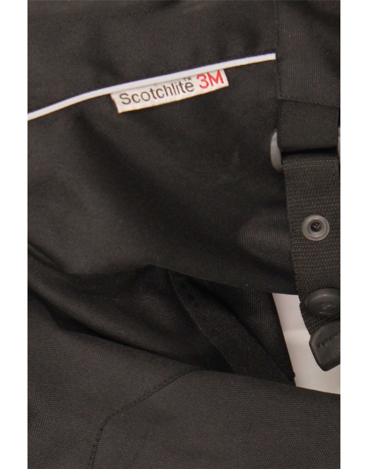 Męska kurtka wyścigowa Scotchlite 3M UK 42 XL, czarna, poliestrowa