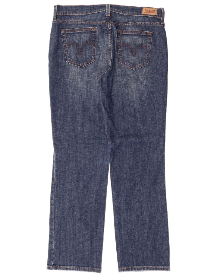 Damskie jeansy LEVI'S 505 Straight US 10 Large W32 L30 Niebieska bawełna