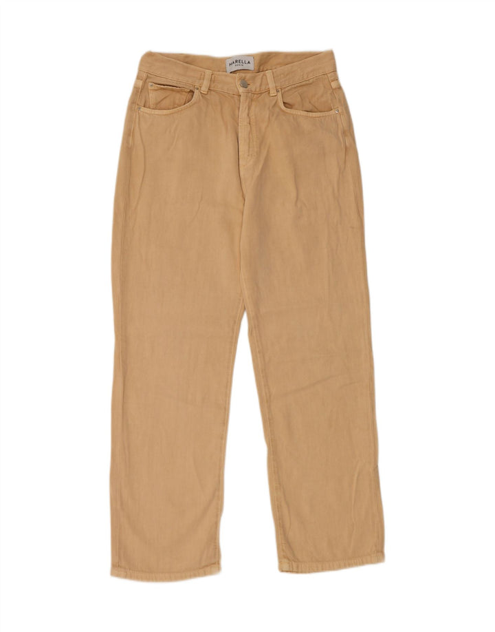 Dżinsy damskie Marella Mom Tapered W28 L26 Beżowe