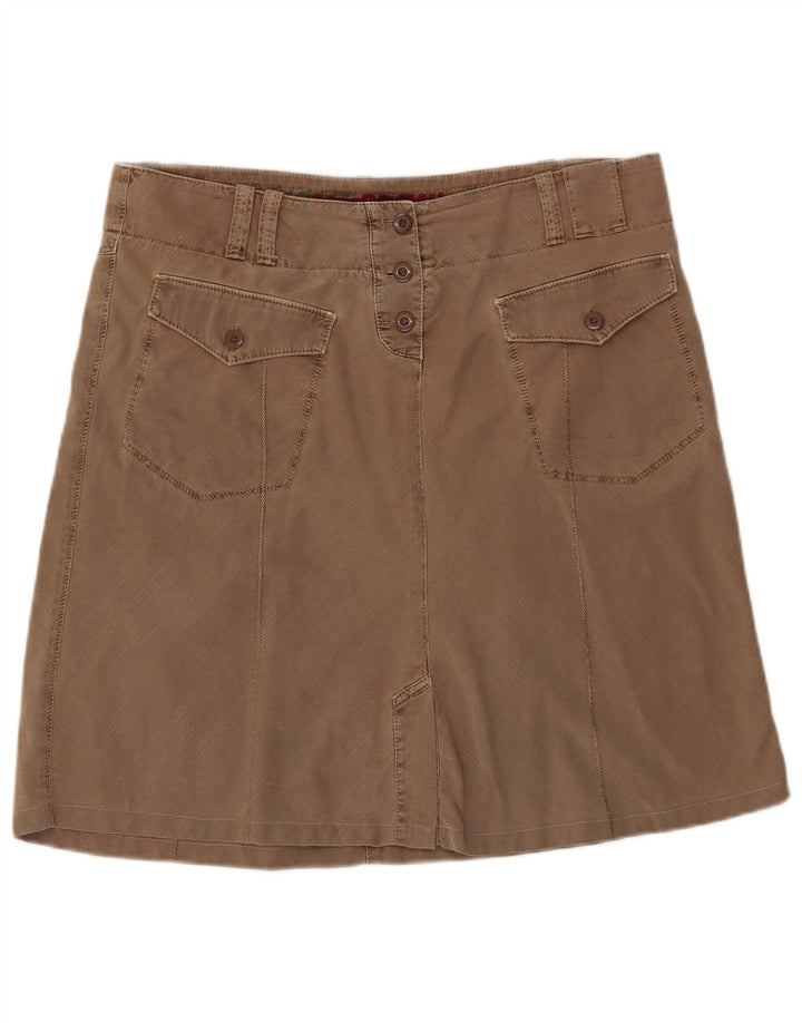 Damska spódnica w kształcie litery A Napapijri IT 46 Large W36 Beżowa bawełna