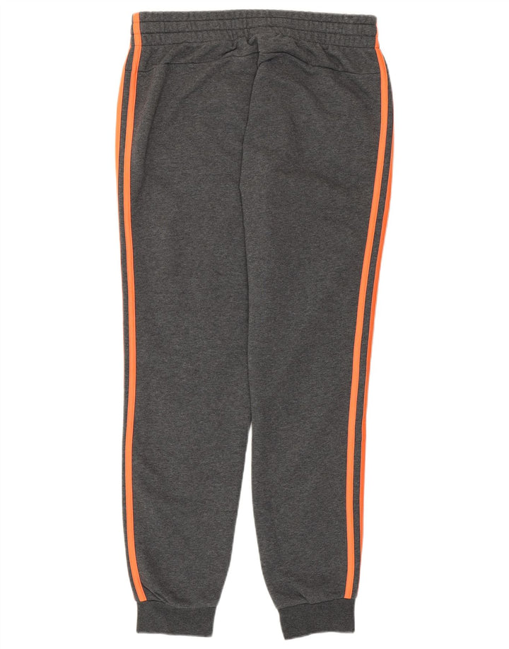 Damskie spodnie dresowe ADIDAS Joggers UK 12/14 Średnioszary, bawełniany