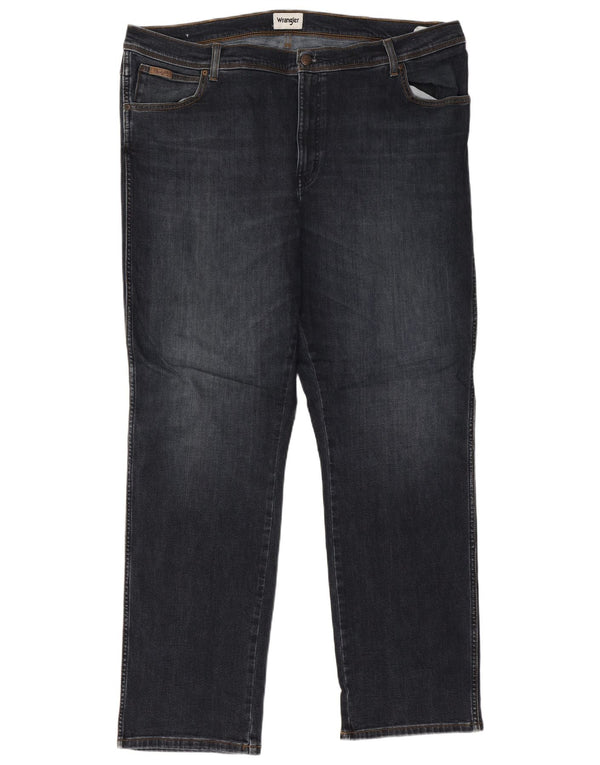 Męskie jeansy Wrangler Texas Straight W46 L34 Niebieskie, bawełniane