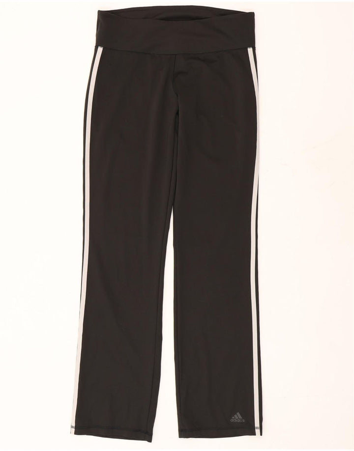 Damskie spodnie dresowe Adidas Climalite UK 12/14 Średni czarny