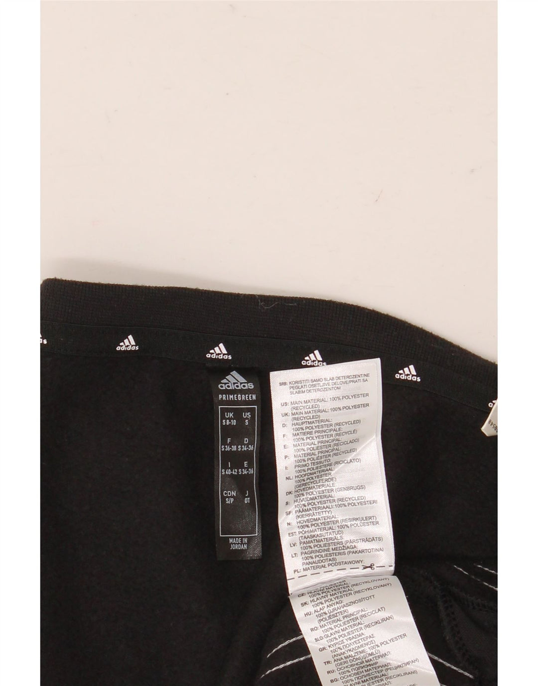 Bluza damska Adidas Jumper UK 8/10 Mały czarny poliester