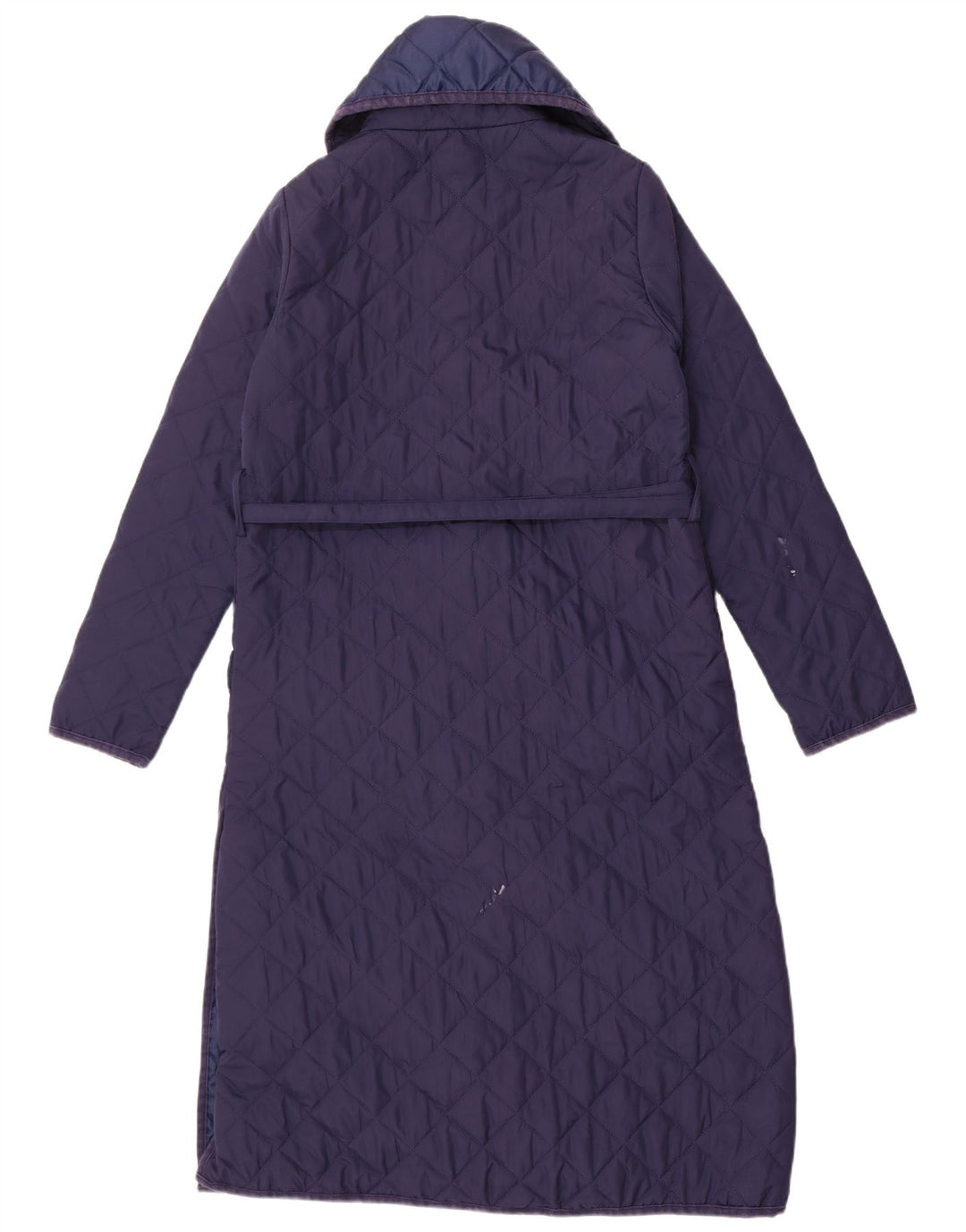 Damski pikowany płaszcz Monsoon UK 10, mały, niebieski, poliester