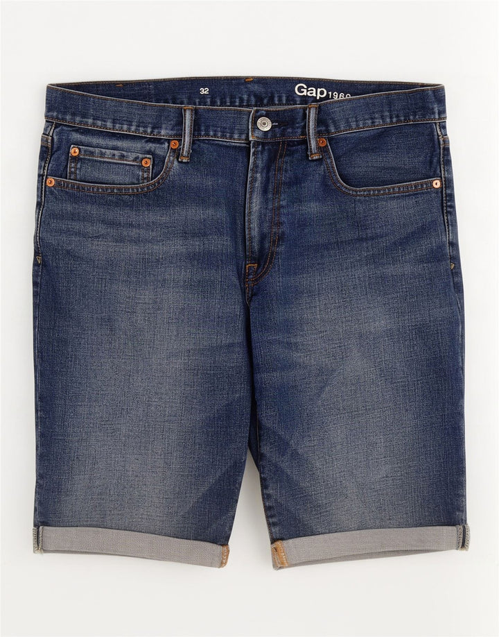 Damskie spodenki jeansowe Gap W32, duże, niebieskie, bawełniane