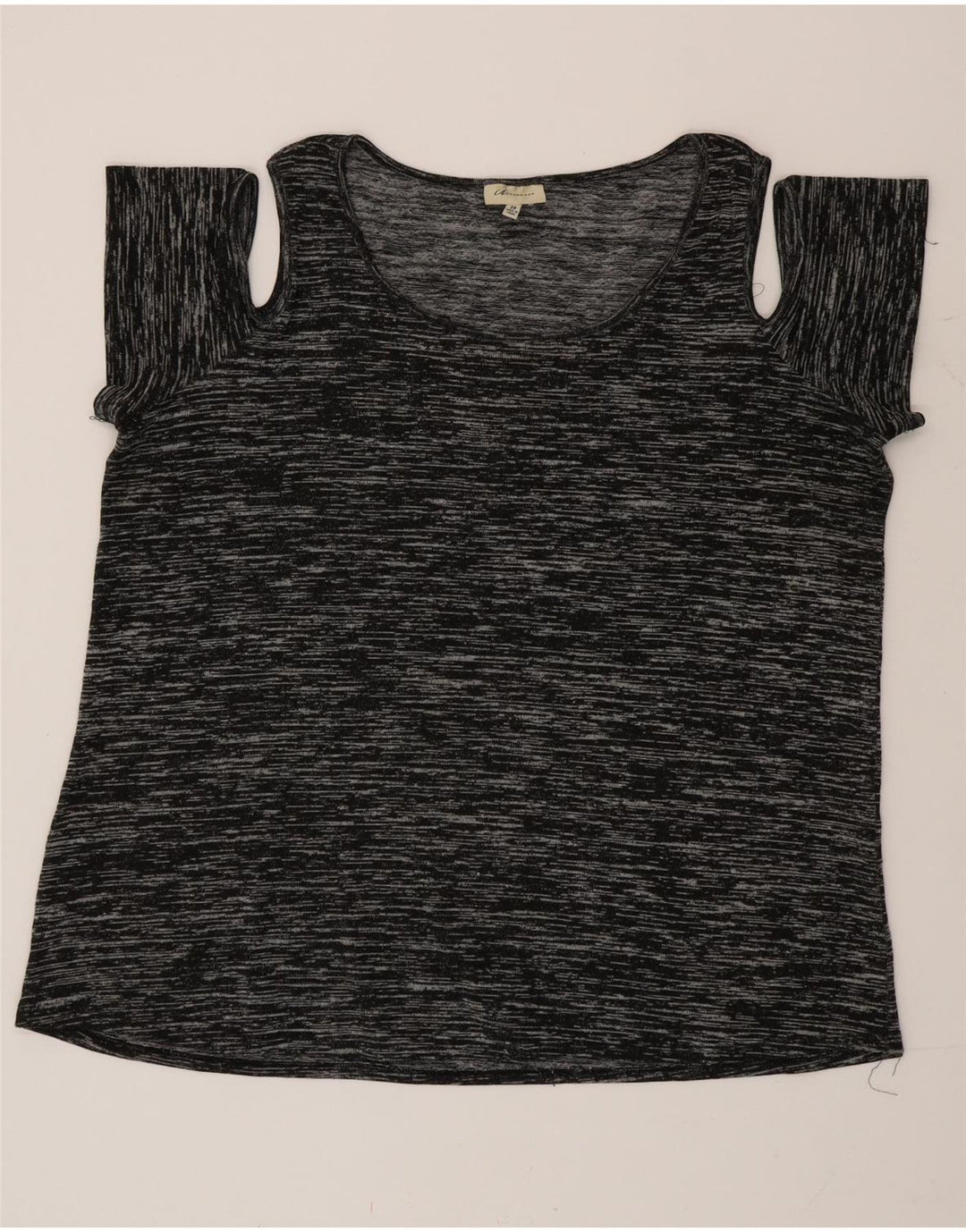 Marks & Spencer Damska bluzka z autografem UK 20 2XL czarna nakrapiana