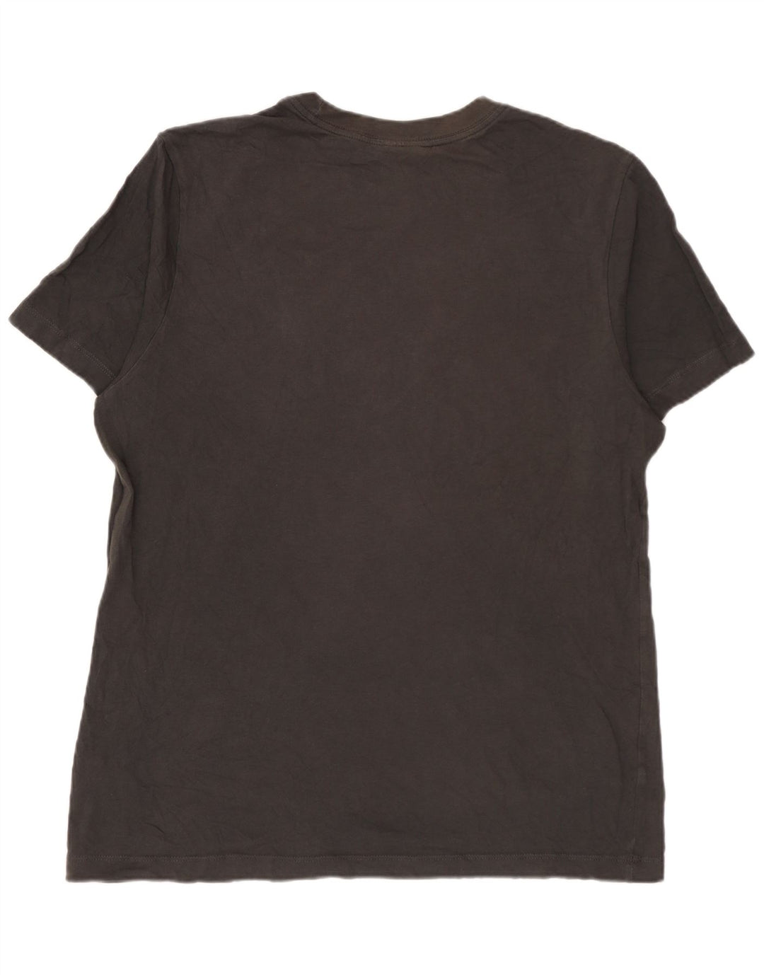 Męski T-shirt z grafiką NIKE Top, średni czarny, bawełniany