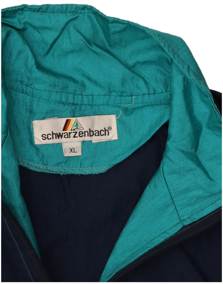 Męska kurtka dresowa VINTAGE XL w kolorze niebieskim