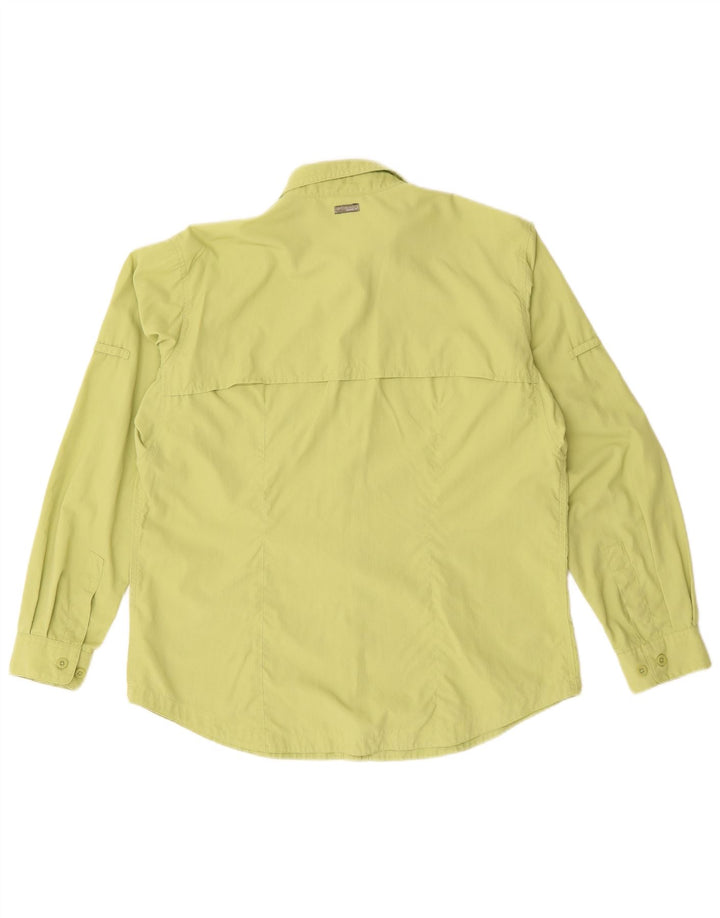 Koszula damska Columbia UK 16, duża, zielona nylonowa