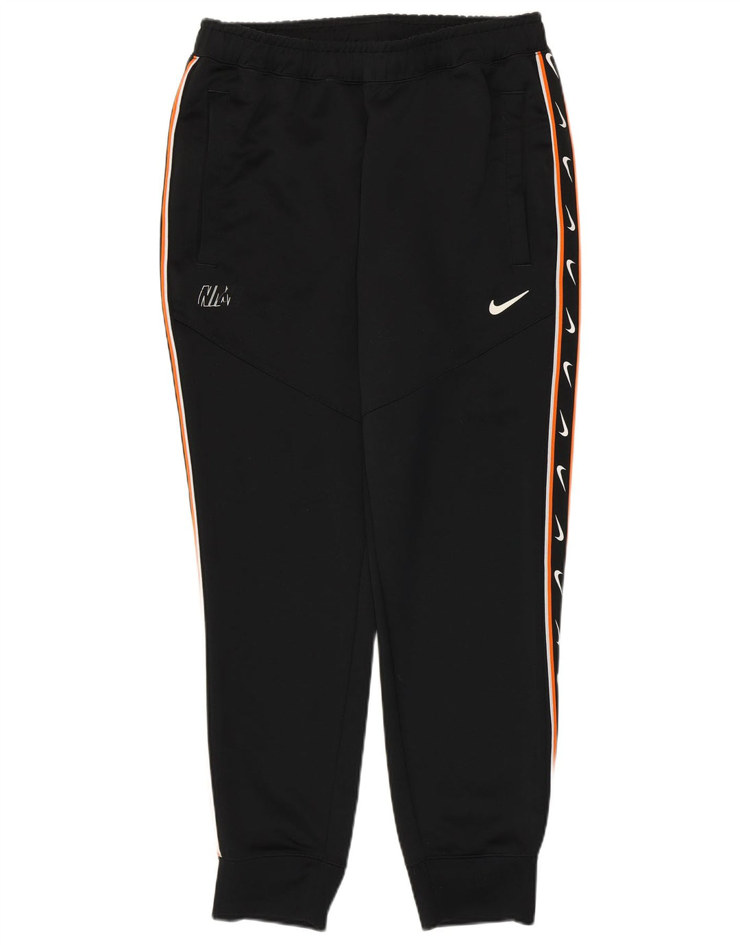 Damskie spodnie dresowe Nike Graphic Joggers UK 14 Średni czarny poliester